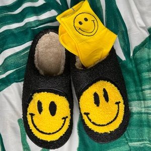 Smiley Slippers & Socks